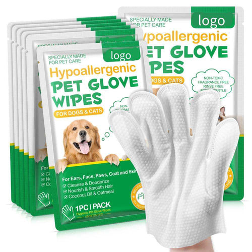 Disposable Pet Cleaning Gloves