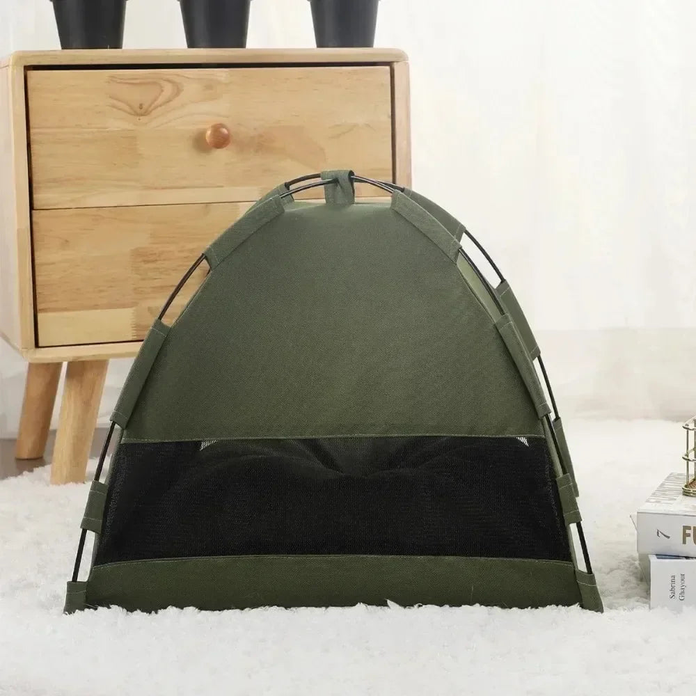 Foldable Pet Tent Bed