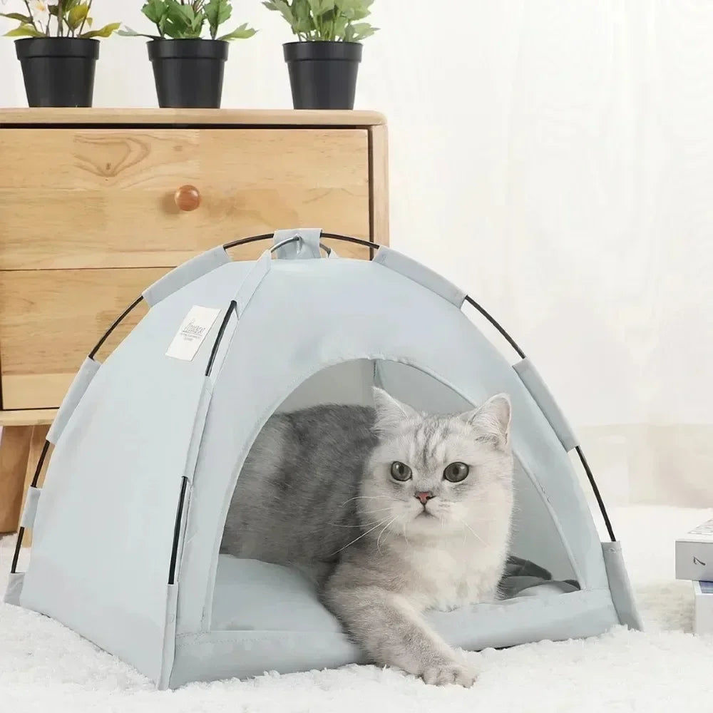 Foldable Pet Tent Bed