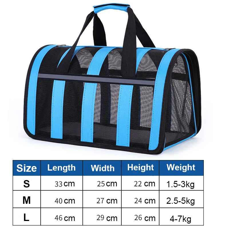 Portable Travel Cat Carrier
