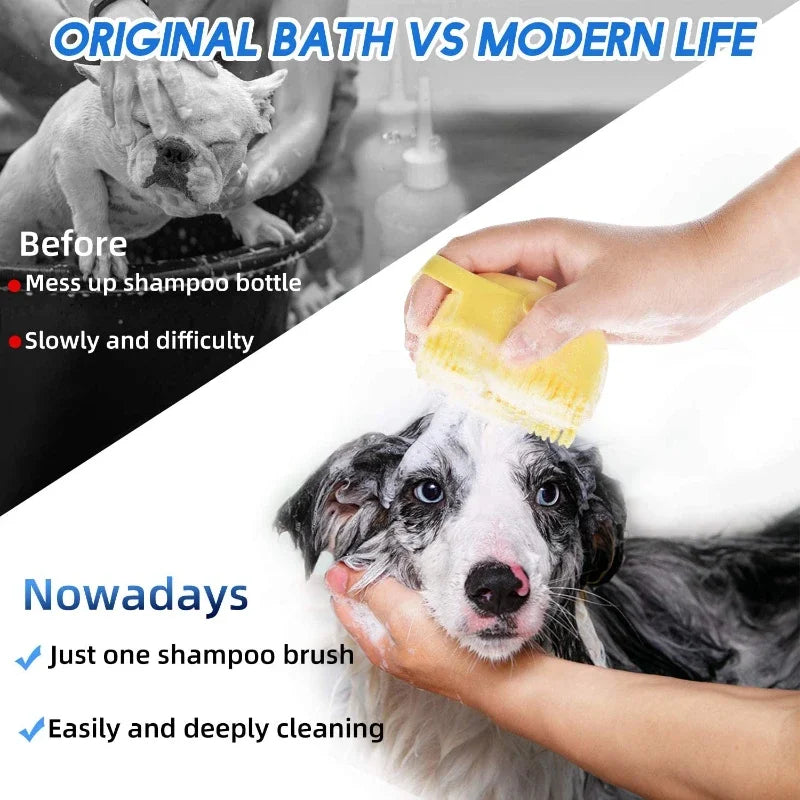 Pet Shampoo Brush