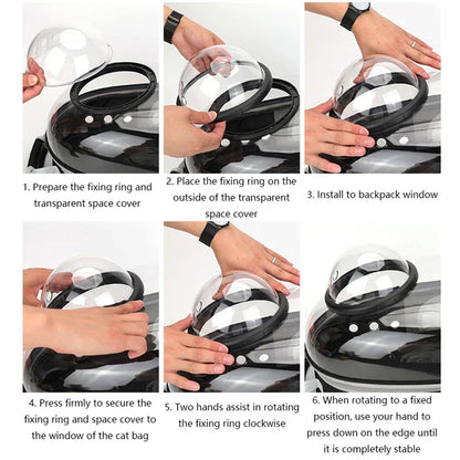 Stylish Pet Transport Backpack