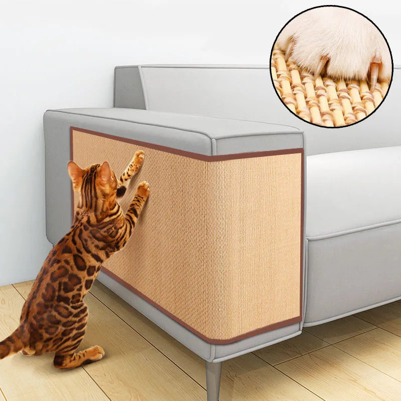 Bamboo Cat Scratching Mat