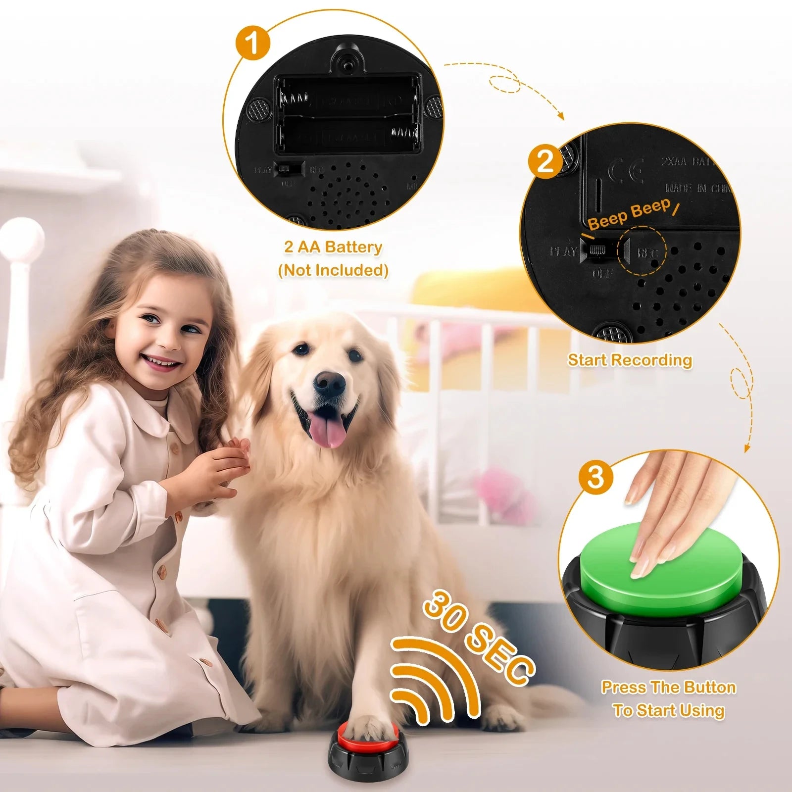 Pet Training Buzzer