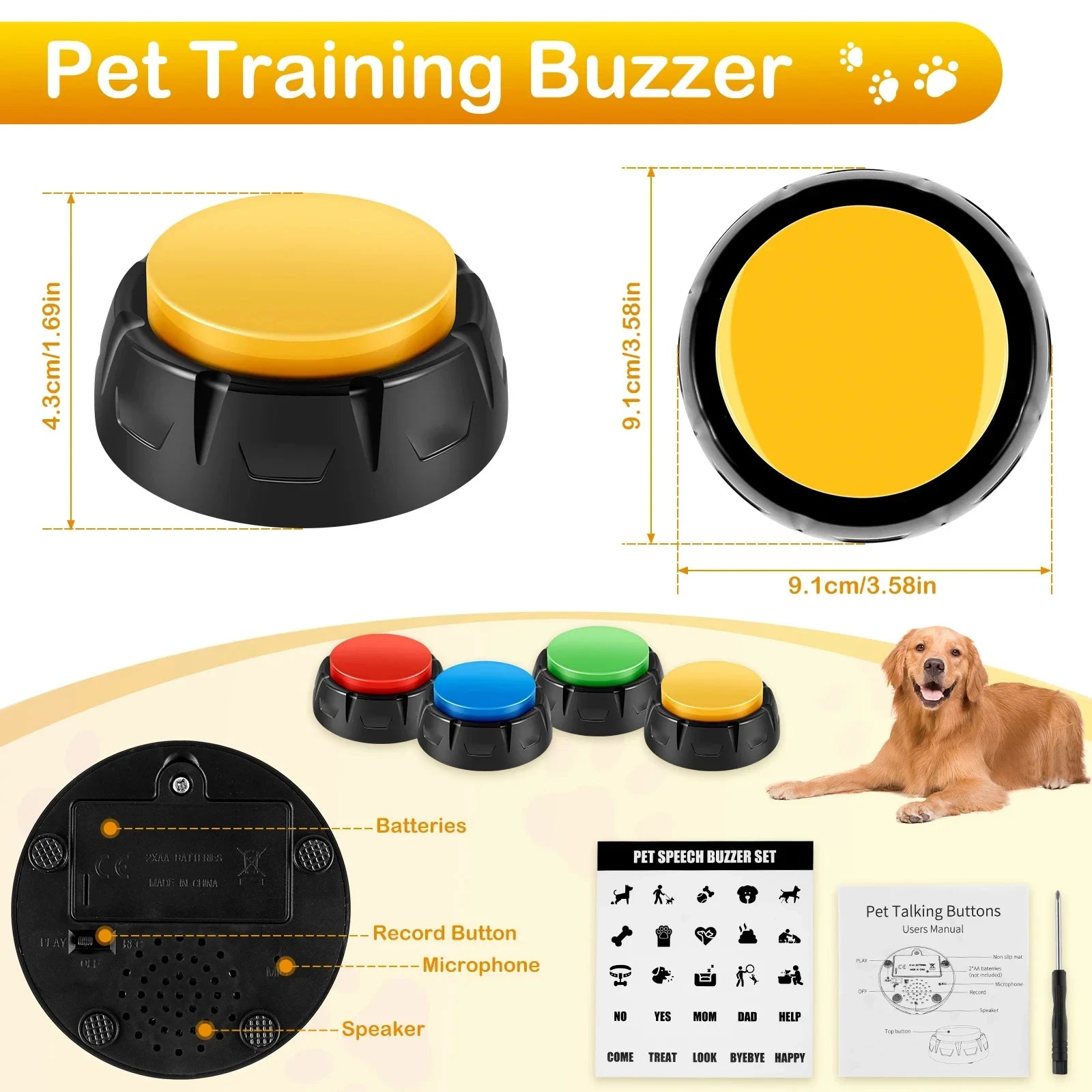 Pet Training Buzzer